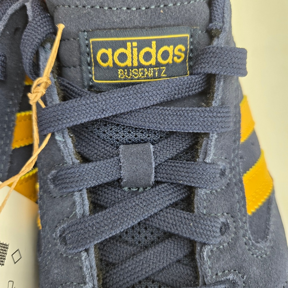 Adidas Busenitz Vulc II Navy Yellow Suede Skate Shoes HQ7527 Mens 6.5 - Picture 11 of 15